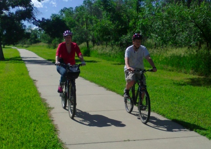 Marna Blake Riding Stugis Bike Trail  2014-06-29