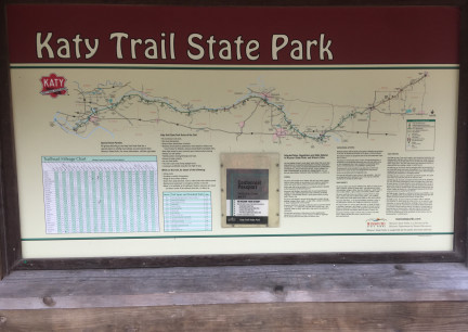 Katy Trail Map 2017-10-27