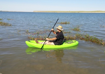 Deron Kayaking at Orman Dam 2015-07-31