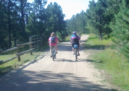  April & Marna Riding Away 2014-08-30