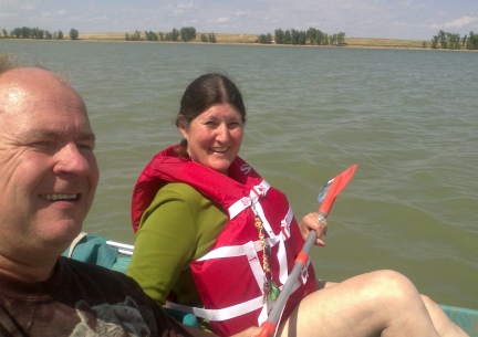 Deron & Marna Pedal Boating1 2014-08-17