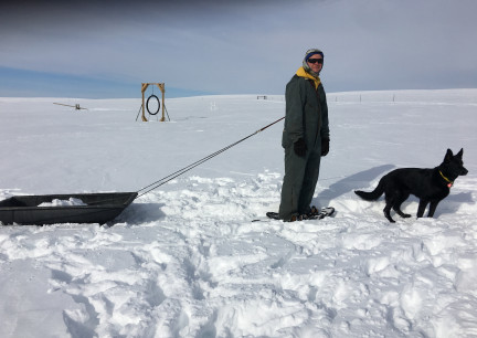 Deron Texas Tea Snowshoeing 2018-02-22